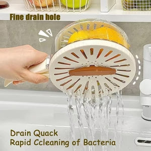 2-in-1 Fruit & Vegetable Drain Basket