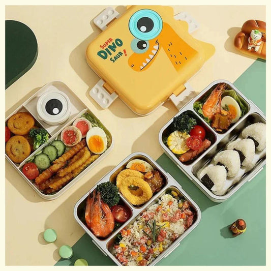 Dino Bento Lunch Box for Kids