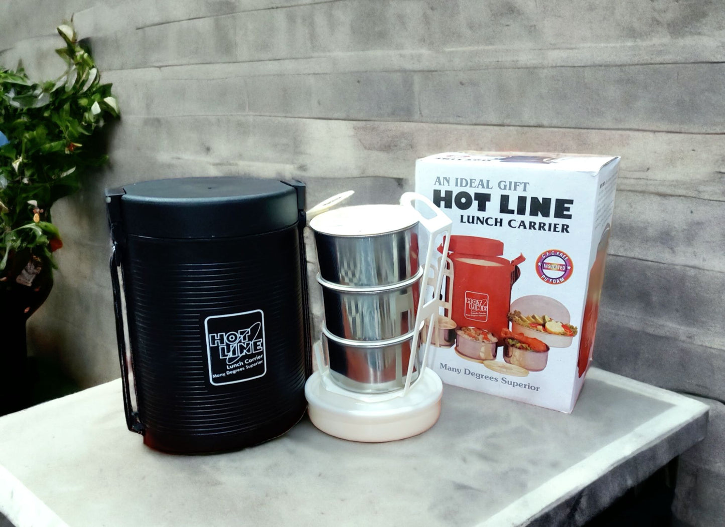 HotLine 3+1 Layer Insulated tiffin